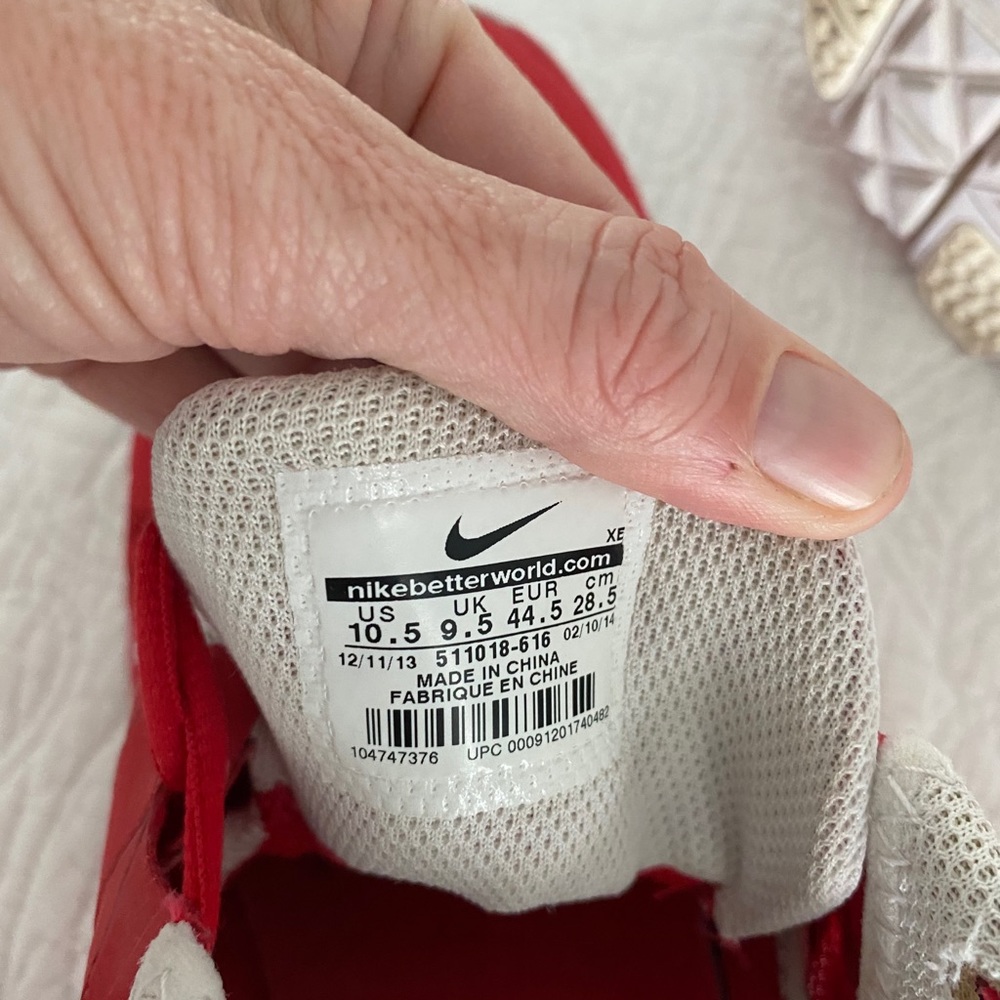 Nike Red running shoes